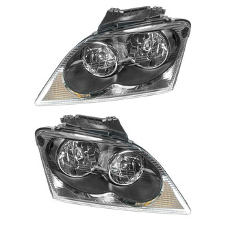 TRQ® - Driver and Passenger Side Replacement Headlights