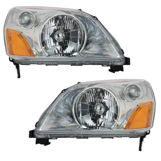 TRQ® - Driver and Passenger Side Replacement Headlights