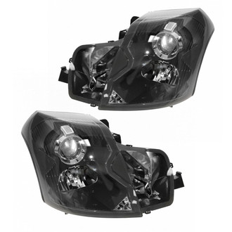 TRQ® - Driver and Passenger Side Replacement Headlights
