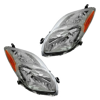 TRQ® - Driver and Passenger Side Replacement Headlights