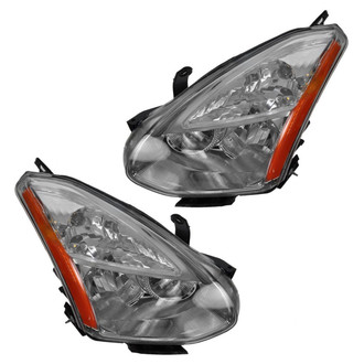 TRQ® - Driver and Passenger Side Replacement Headlights