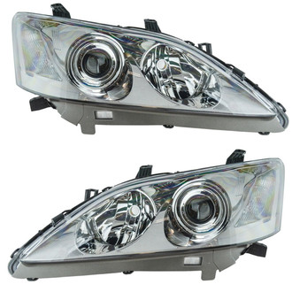 TRQ® - Driver and Passenger Side Replacement Headlights