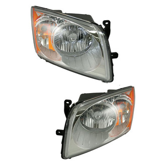 TRQ® - Driver and Passenger Side Replacement Headlights