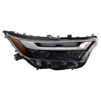 TRQ® - Passenger Side Replacement Headlight
