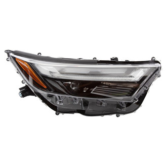 TRQ® - Passenger Side Replacement Headlight