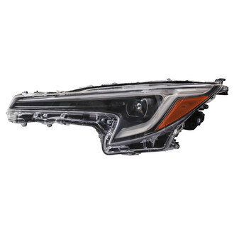TRQ® - Driver Side Replacement Headlight
