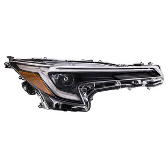TRQ® - Passenger Side Replacement Headlight