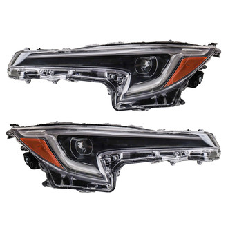 TRQ® - Driver and Passenger Side Replacement Headlights