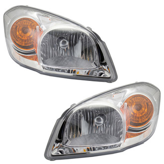 TRQ® - Driver and Passenger Side Replacement Headlight