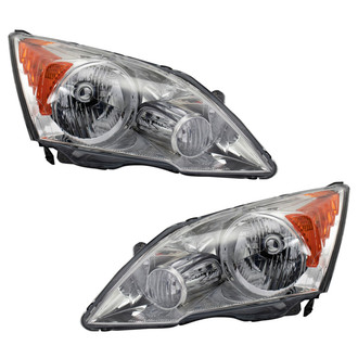 TRQ® HLA79112 - Driver and Passenger Side Replacement Headlights