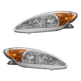 TRQ® - Driver and Passenger Side Replacement Headlights