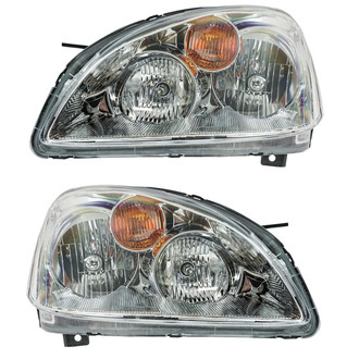 TRQ® - Driver and Passenger Side Replacement Headlights