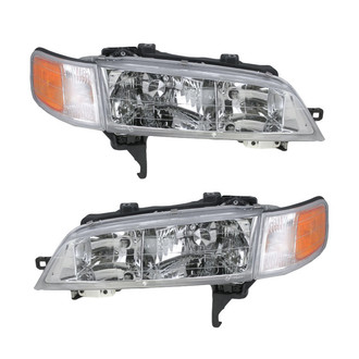 TRQ® - Driver and Passenger Side Replacement Headlights