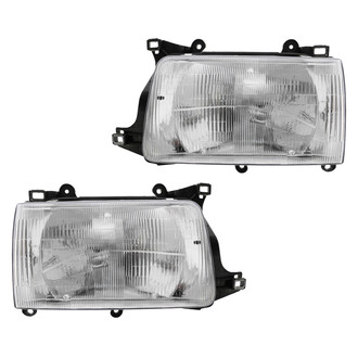 TRQ® - Driver and Passenger Side Replacement Headlights