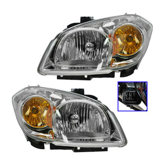 TRQ® - Driver and Passenger Side Replacement Headlights