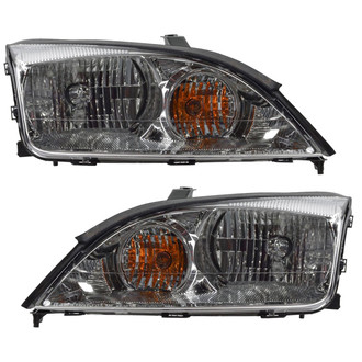TRQ® - Driver and Passenger Side Replacement Headlights