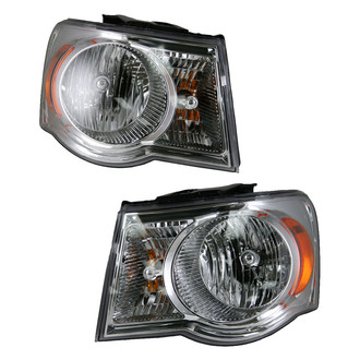 TRQ® - Driver and Passenger Side Replacement Headlights