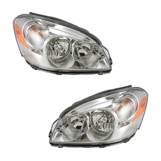 TRQ® - Driver and Passenger Side Replacement Headlights