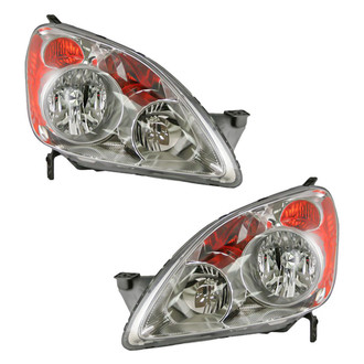 TRQ® HLA79732 - Driver and Passenger Side Replacement Headlights