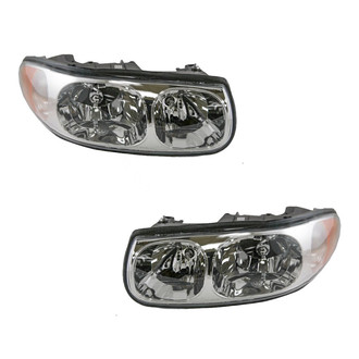 TRQ® - Driver and Passenger Side Replacement Headlights
