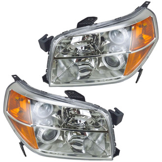 TRQ® HLA79743 - Driver and Passenger Side Replacement Headlights