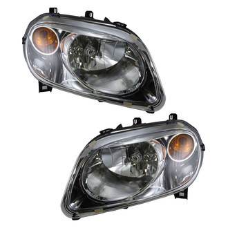 TRQ® - Driver and Passenger Side Replacement Headlights