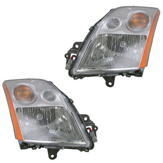 TRQ® - Driver and Passenger Side Replacement Headlights
