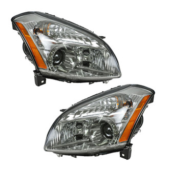 TRQ® - Driver and Passenger Side Replacement Headlights