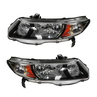 TRQ® - Driver and Passenger Side Replacement Headlights