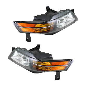 TRQ® - Driver and Passenger Side Replacement Headlights