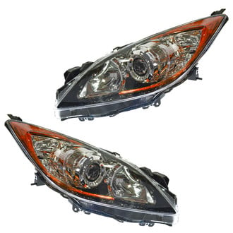 TRQ® - Driver and Passenger Side Replacement Headlights