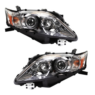 TRQ® - Driver and Passenger Side Replacement Headlights