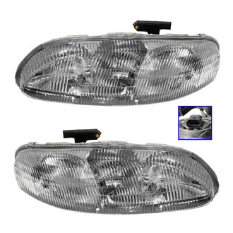 TRQ® - Factory Style Headlights