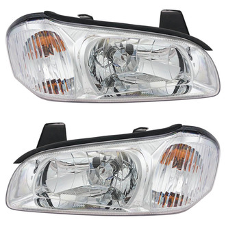 TRQ® - Driver and Passenger Side Replacement Headlights