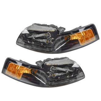 TRQ® - Driver and Passenger Side Replacement Headlights