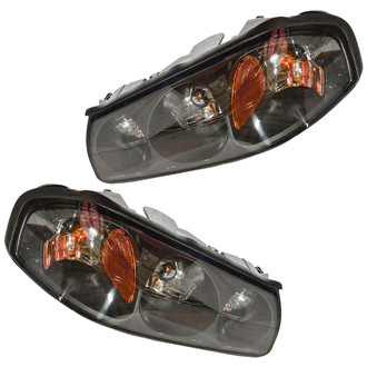 TRQ® - Driver and Passenger Side Replacement Headlights