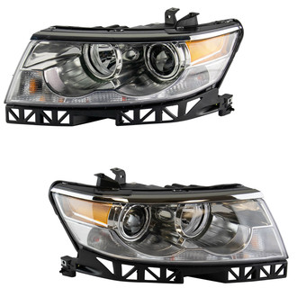 TRQ® - Driver and Passenger Side Replacement Headlights