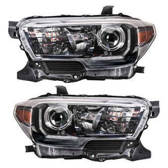 TRQ® - Driver and Passenger Side Replacement Headlights