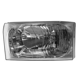 TRQ® - Driver Side Replacement Headlight