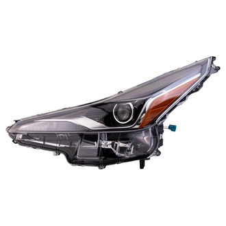 TRQ® - Driver Side Replacement Headlight