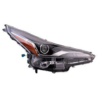 TRQ® - Passenger Side Replacement Headlight