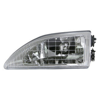 TRQ® - Driver Side Replacement Headlight