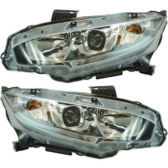 TRQ® - Replacement Headlight