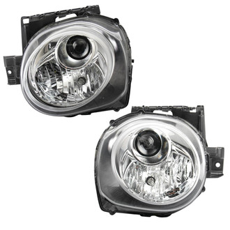 TRQ® - Driver and Passenger Side Replacement Headlights