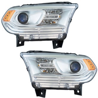 TRQ® - Driver and Passenger Side Replacement Headlights