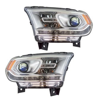TRQ® - Driver and Passenger Side Replacement Headlights