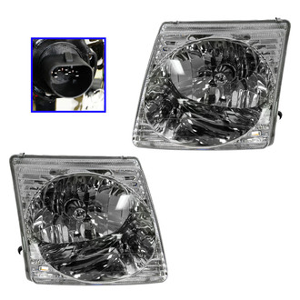 TRQ® - Replacement Headlight