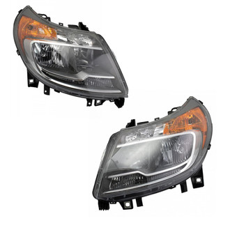 TRQ® - Replacement Headlight