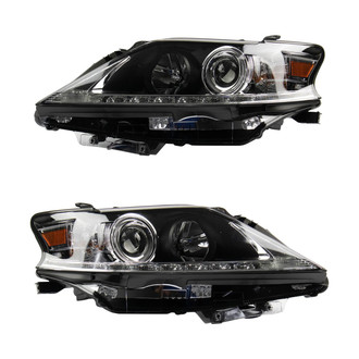TRQ® - Driver and Passenger Side Replacement Headlights