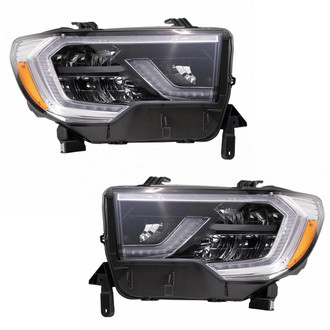 TRQ® - Driver and Passenger Side Replacement Headlights